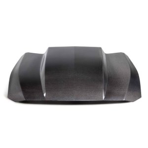 Ford Mustang Hood - Anderson Composites - Type-CJ Double-Sided Carbon Fiber Cowl - 2024+